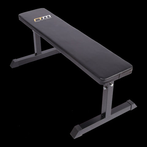 Image of Weight Lifting Flat Bench Gym Weights Strength Bench