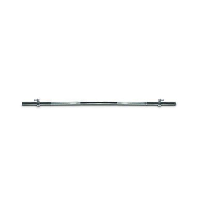 7ft 213cm STANDARD GYM WEIGHTS BARBELL 28mm Inc Collars - sweatcentral