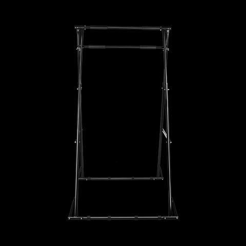 Image of PORTABLE FREE STANDING PULL CHIN UP CALISTHENICS STATION RACK - sweatcentral