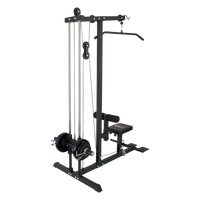 Lat Pull Down Low Row Fitness Machine