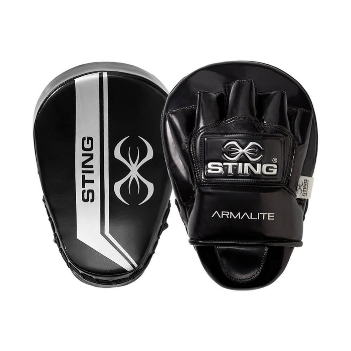 Pair Of Armalite Focus Pads Boxing Punching Mitts - Sweat Central