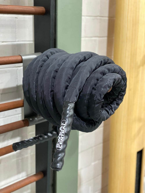 12m BATTLE ROPE & 5KG SLAM BALL SET