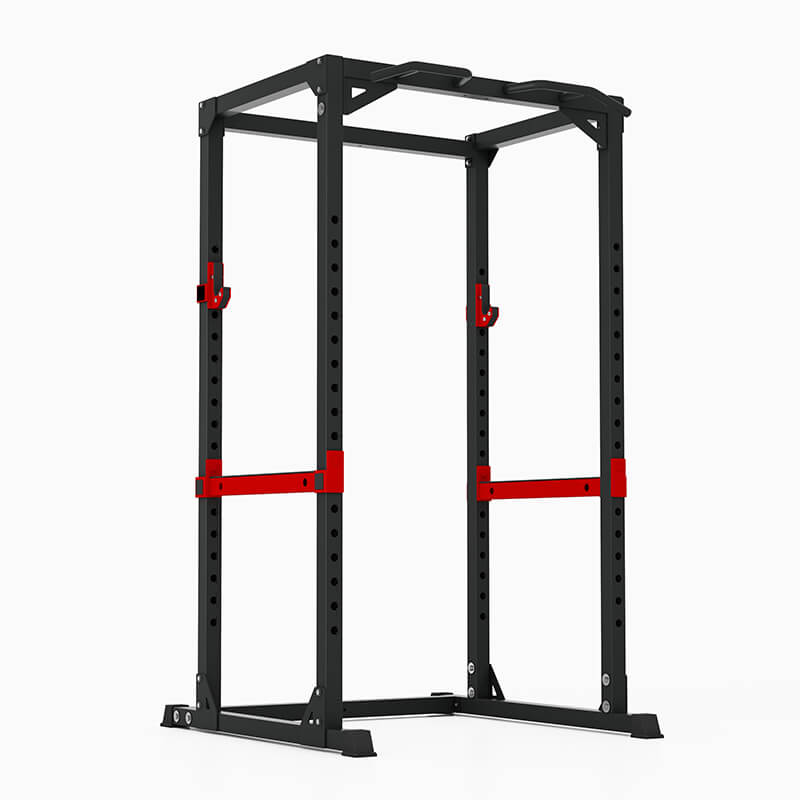 HEAVY DUTY POWER CAGE SQUAT RACK PULL UP WEIGHT LIFTING HOME GYM