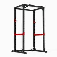 HEAVY DUTY POWER CAGE SQUAT RACK PULL UP WEIGHT LIFTING HOME GYM