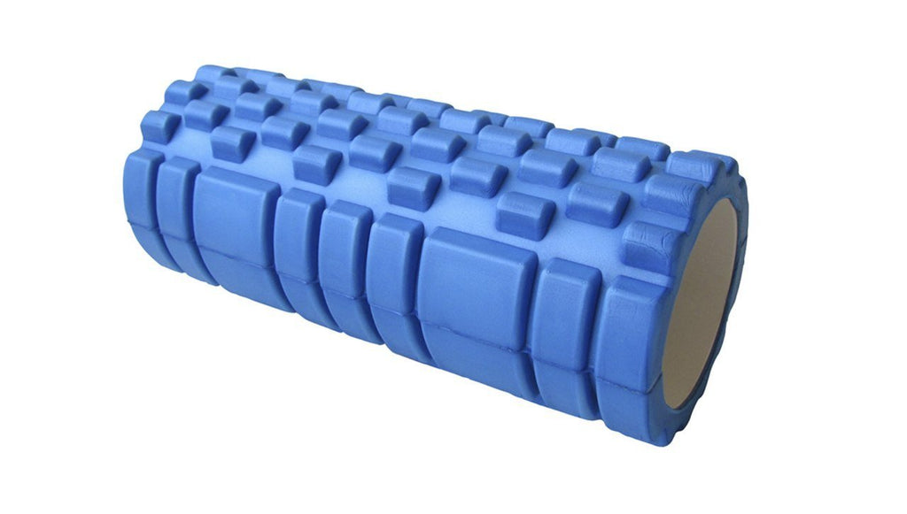 33x14cm FOAM ROLLER PHYSIO YOGA PILATES BACK ITB GYM EXERCISES TRIGGER POINT - BLUE COLOR - sweatcentral