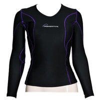 POWERTITE WOMEN COMPRESSION PERFORMANCE TIGHTS SKINS LONG SLEEVES TOP - sweatcentral