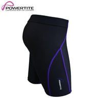 POWERTITE WOMENS COMPRESSION SHORTS SKINS RUNNING CYCLING SPORTS WEAR BOTTOM - Size Small - sweatcentral