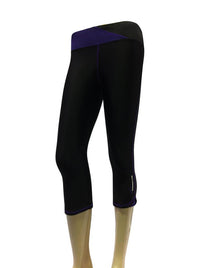 POWERTITE WOMENS EXERCISE 3/4 PANTS - SIZE EXTRA SMALL - sweatcentral