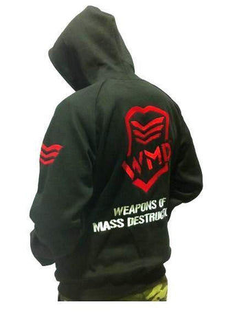 Image of WMD FIGHT GEAR HOODIE | STREET GYM WEAR JUMPER JACKET MMA CLOTHING UFC - sweatcentral