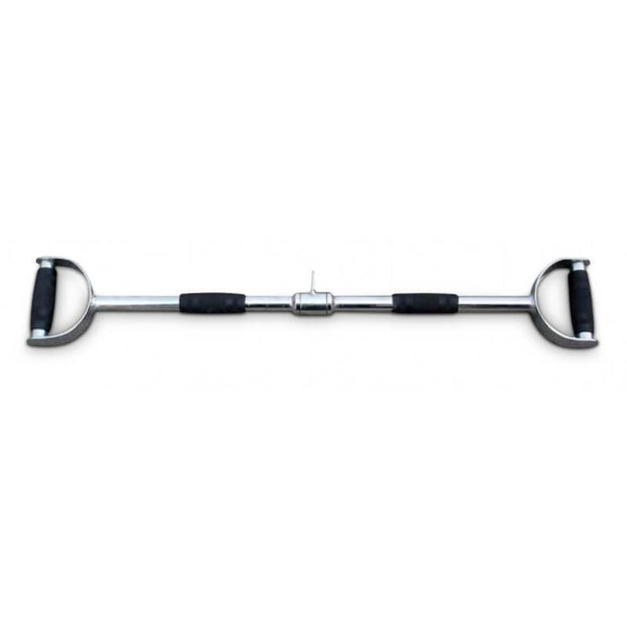 BODYWORX D HANDLE REVOLVING PRO STYE LAT BAR 86CM GYM MACHINE CABLE ATTACHMENT - sweatcentral
