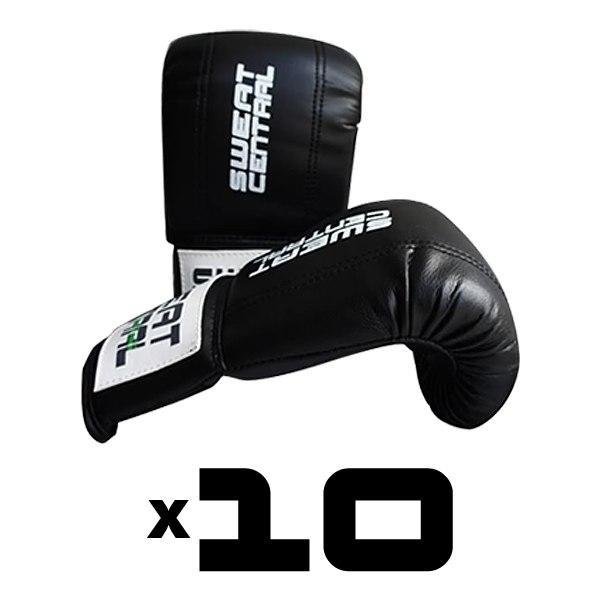 10x BOXING BAG MITTS GLOVES PERSONAL TRAINING PACK - sweatcentral