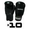 10x FULL SIZE BOXING BAG GLOVES PERSONAL TRAINING PACK