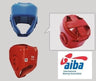 AIBA APPROVED BOXING HEAD GUARD LEATHER HEAD GEAR