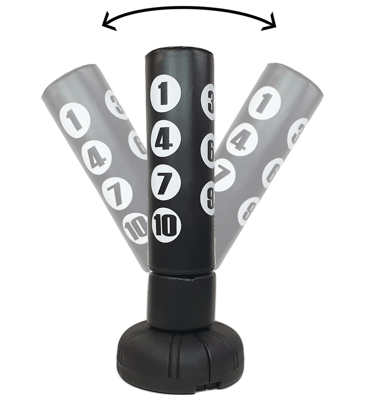 Numbered 2024 punching bag