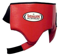 MORGAN PLATINUM LEATHER ABDO GUARD BOXING PROTECTIVE - sweatcentral