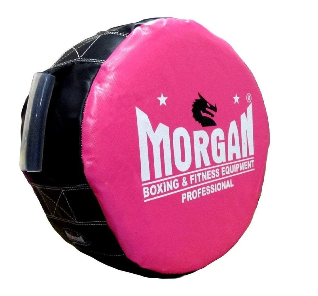 MORGAN ROUND PUNCH KICK SHIELD WITH HANDLES - sweatcentral
