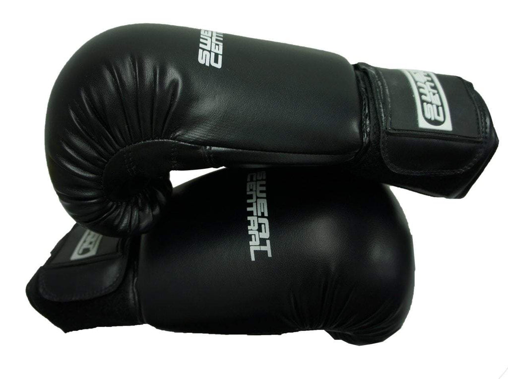 SWEAT CENTRAL BOXING KICKBOXING PUNCHING BAG SPARRING GLOVES - sweatcentral