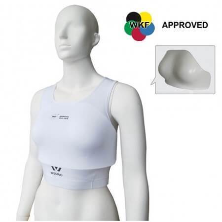 WESING WKF APPROVED LADY BREAST GUARD - sweatcentral