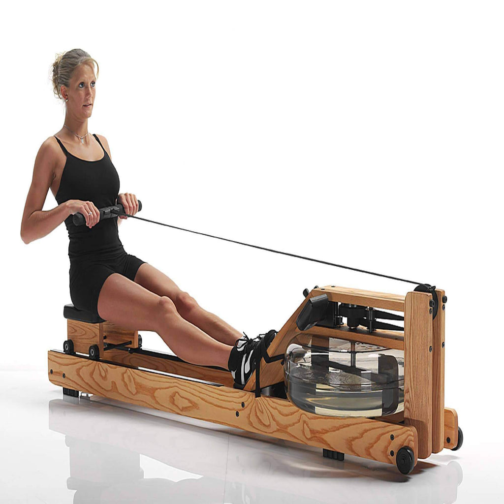 WATERROWER NATURAL INDOOR ROWING MACHINE CARDIO WATER ROWER USA MADE - sweatcentral