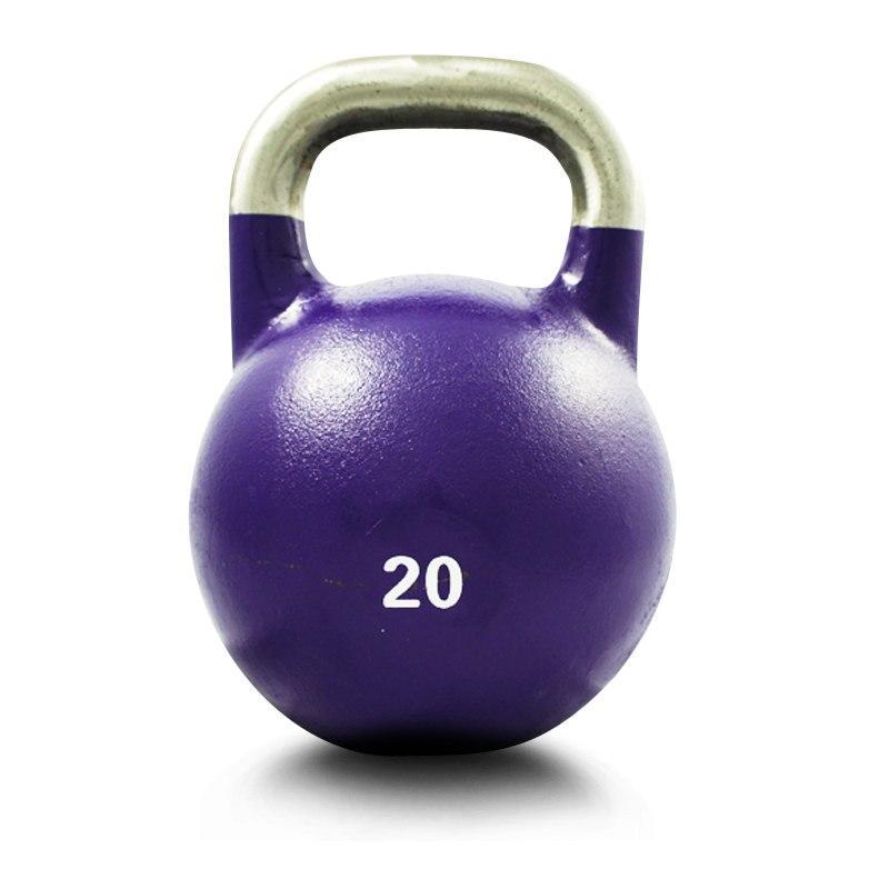 20KG COMPETITION PRO GRADE STEEL KETTLEBELL KETTLE BELL GYM WEIGHT - sweatcentral
