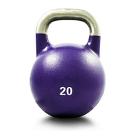 20KG COMPETITION PRO GRADE STEEL KETTLEBELL KETTLE BELL GYM WEIGHT - sweatcentral
