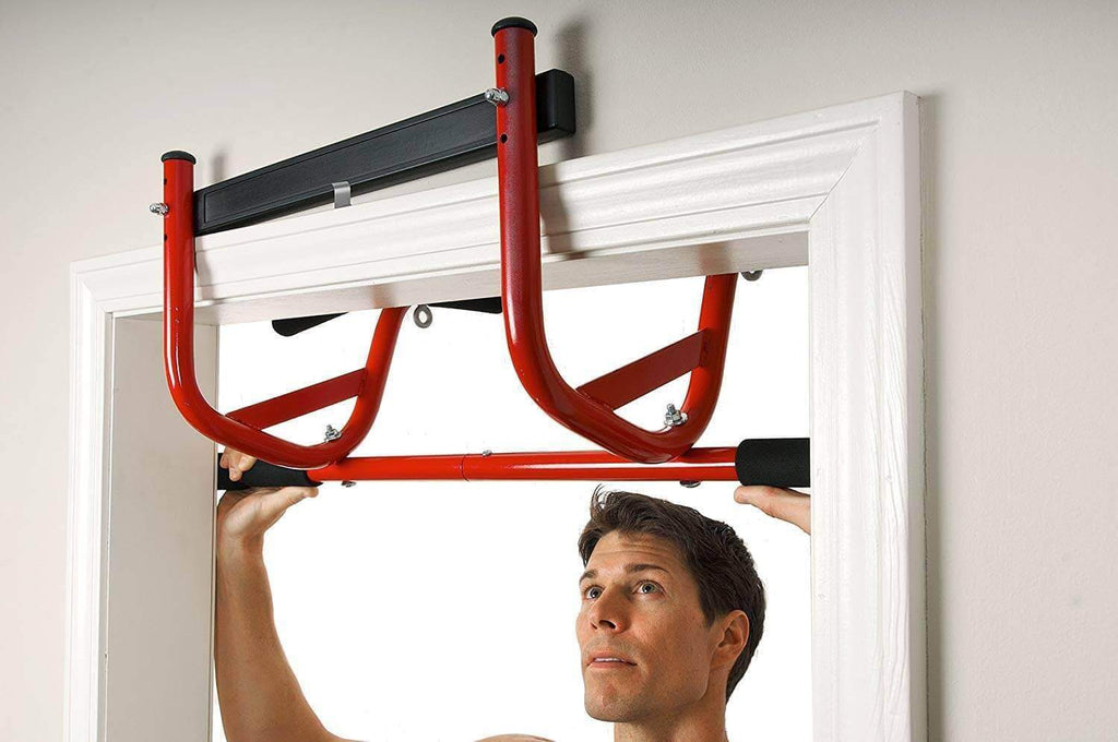 GOFIT NO SCREW STABLE DOOR CHIN UP BAR MULTI USE CHIN UP STATION - sweatcentral
