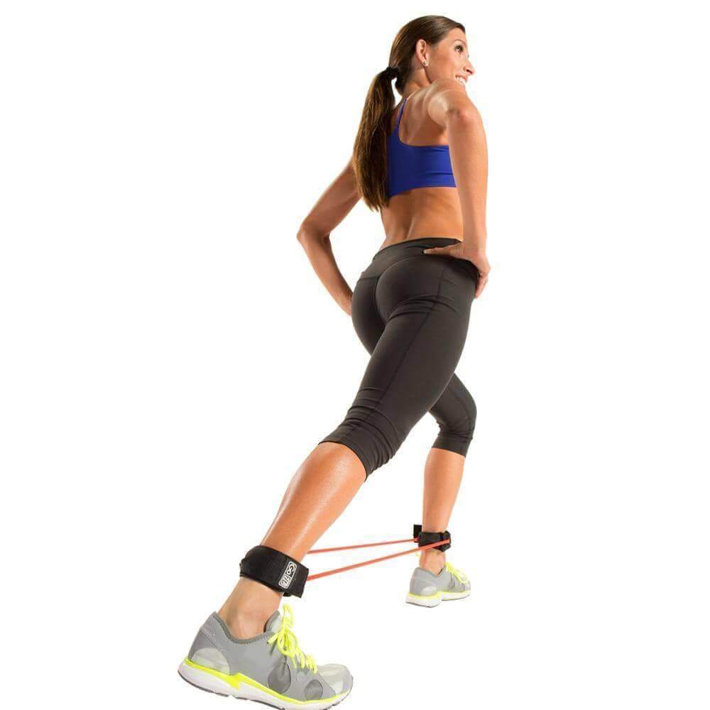 GOFIT RESIT A CUFF LOWER BODY TUBE TRAINER LIGHT TO HEAVY RESISTANCE - sweatcentral