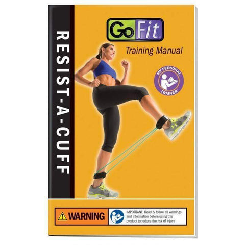 GOFIT RESIT A CUFF LOWER BODY TUBE TRAINER LIGHT TO HEAVY RESISTANCE - sweatcentral