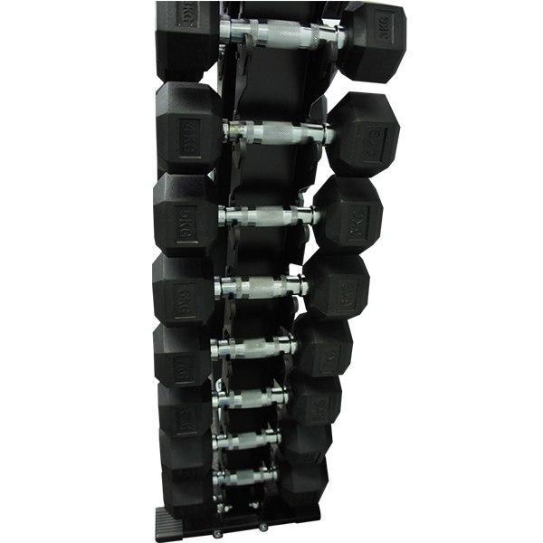 10 PAIR VERTICAL DUMBBELL STORAGE TREE RACK - sweatcentral