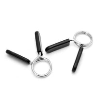 25mm STANDARD BARBELL DUMBBELL LOCK CLAMPS SPRING COLLAR CLIPS WEIGHT BAR GYM - sweatcentral