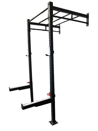 4 In 1 Cross Training Power Matrix Rack Wall Mounted Gym Squat Cage - sweatcentral