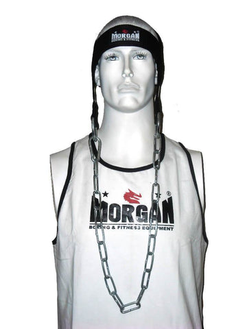 Image of GYM WEIGHT LIFTING HEAD NECK STRENGTH HARNESS STRAP - sweatcentral