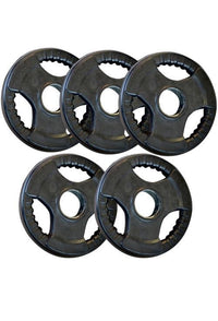 HEAVY DUTY OLYMPIC RUBBER WEIGHTS PLATES / DISCS 5 KG TO 20 KG - sweatcentral