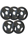 OLYMPIC RUBBER WEIGHTS PLATES / DISCS 5 KG TO 25 KG PAIRS