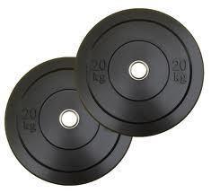 Image of NEWBIE PACKAGE: 70KG BUMPER WEIGHT PLATES + POWERLIFTING CROSS TRAINING OLYMPIC OXIDE BAR + LOCK JAWS - sweatcentral