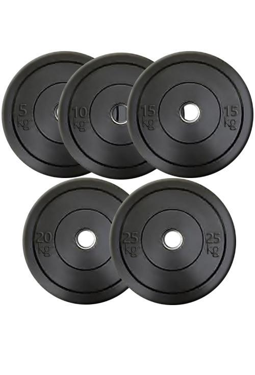 OLYMPIC BUMPER PLATES (PAIR) - 5-10-15-20-25 KG - sweatcentral