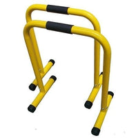 Pair Parallette Equaliser Dip Bar Stands Cross Training Gymnastics - sweatcentral