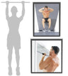 PORTABLE ADJUSTABLE EXCERCISE DOORWAY CHIN UP BAR | SIT UP BAR | PULL UPS BAR