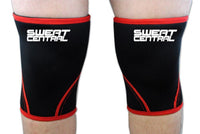 SMALL PAIR KNEE SLEEVES WEIGHTLIFTING POWER LIFTING SUPPORT BRACE POWERLIFTING WEIGHTLIFTING - sweatcentral