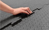 Gym Flooring Tiles Interlocking Jigsaw Stall EVA Mats 1m x 1m x 10mm - sweatcentral