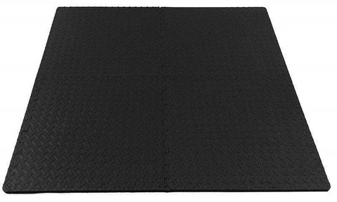 Image of Gym Flooring Tiles Interlocking Jigsaw Stall EVA Mats 1m x 1m x 10mm - sweatcentral
