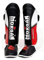 MORGAN ENDURANCE PROFESSINAL KICK BOXING SHINGUARD INSTEP PROTECTORS LEG GUARDS - sweatcentral