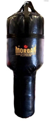 Image of MORGAN XL PLATINUM ANGLE BOXING PUNCHING BAG KICKING UPPERCUTTING BAG - FILLED VERSION - sweatcentral