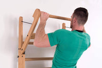 MULTI USE EXCERCISE WALLBARS STATION | CHIN UP BAR | SIT UP BAR | PULL UPS BAR - sweatcentral