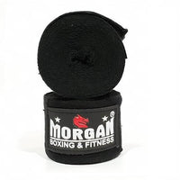 PAIR OF MORGAN COTTON BOXING PROTECTIVE HAND WRAPS BANDAGE 180inch - 4m long - sweatcentral