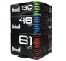 SET OF 3 MORGAN HD MODULAR FITNESS HIGH DENSITY FOAM PLYO BOX 12" + 18" + 24"