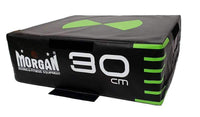 SET OF 3 MORGAN HD MODULAR FITNESS HIGH DENSITY FOAM PLYO BOX 12" + 18" + 24" - sweatcentral