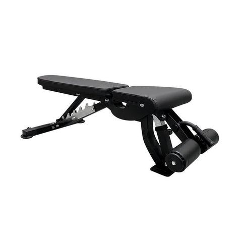 Image of Incline to Flat Heavy Duty Adjustable Exercise Gym Weights Bench